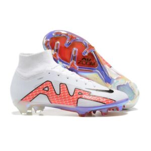 נעלי כדורגל - דגם גרב AIR Zoom - לבן